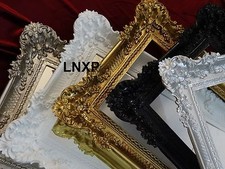 Specchio da Parete 96x57 Antico Barocco Rococo Decorazione Lussuosamente