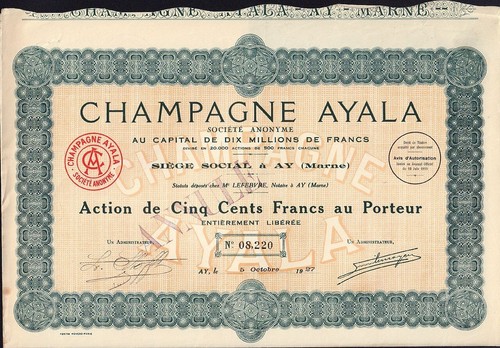 Champagne ayala chateau - chateau, ay