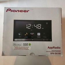PIONEER SPH-DA100 Auto Sterio Radio Navigazione App Android Apple Nuovo Scatola Aperta