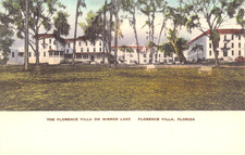c.1920? Florence Villa on Mirror Lake Florence Villa FL post card