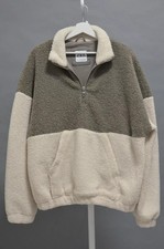 Maglione giacca pile sherpa