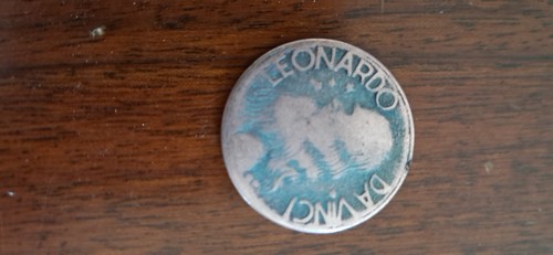 Medaglia leonardo vinci - medaglia,