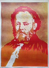 SPADARI GIACOMO PIER JOSEPH PROUDHON 1969 cm. 50 x 69,5 ca.