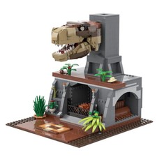 Modellino Camino con Testa di Dinosauro Costruzione Giocattoli Set 941 Pezzi MOC Costruzione