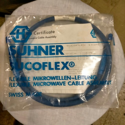 Huber suhner sucoflex 104pa - huber,