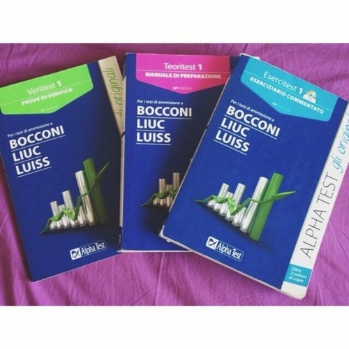 Alpha test bocconi liuc - -,