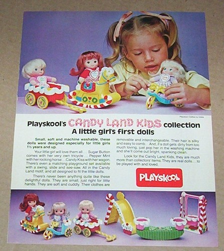 1982 print page playskool - ad,