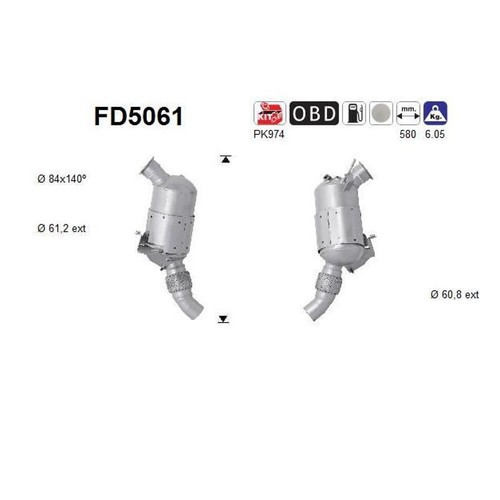 Fd5061 filtro - as,