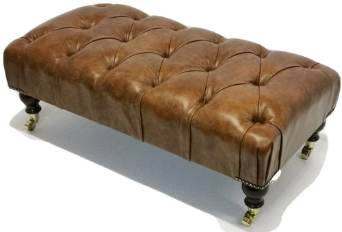 Poggiapiedi chesterfield 100 - poggiapiedi,