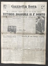 Giornale gazzetta sera n - -,