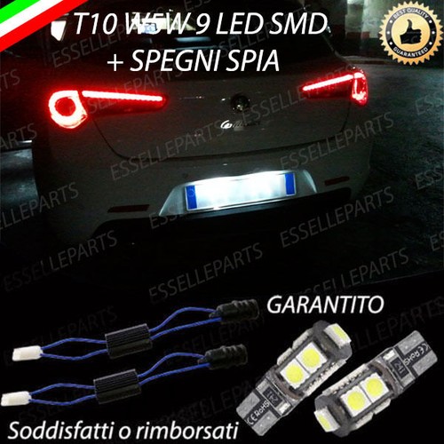 Coppia luci targa - led, alfa