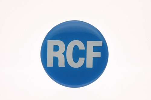 Distintivo logo rcf crystal - distintivo,