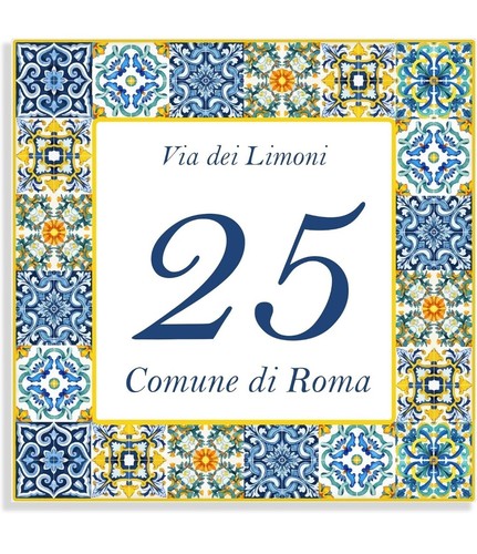 Numero civico personalizzato - civico,