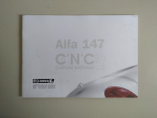 Depliant brochure Alfa Romeo 147 C'N'C - 09/2007