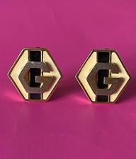 orecchini vintage Givenchy Paris - New York  1977 clip