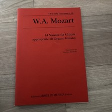 Mozart 14 Sonate Da Chiesa