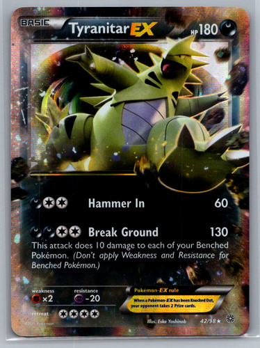 Tyranitar 2015 ancient - ex,