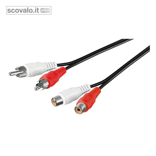Cavo prolunga rca stereo - cavo,