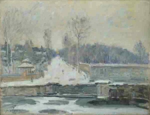 Stampa alfred sisley - a4, the
