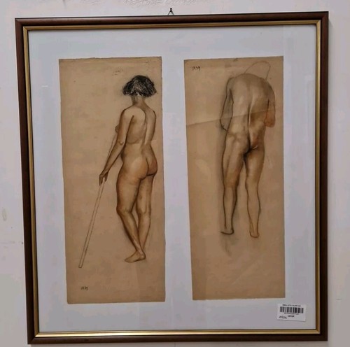 Disegni tecnica mista su - tecnica,