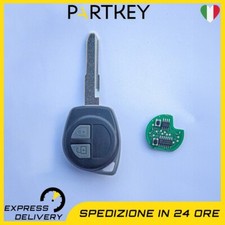 chiave telecomando Suzuki Swift Alto Splash SX4 pcf7953 2 pulsanti da programmar