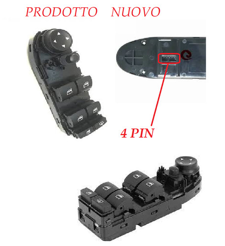 Pulsantiera interruttori