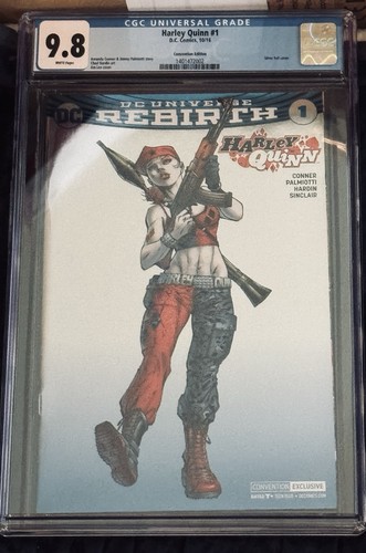 Harley quinn cgc 8 silver - 1, 9.8