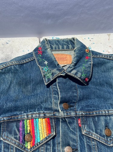 Giacca denim levi big e - giacca,