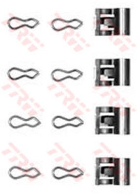 Trw kit accessori pastiglia - kit, accessori,