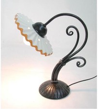 LANTERNA LUME  LAMPADA APPLIQUE PLAFONIERA LUMETTO VULCANO FERRO BATTUTO