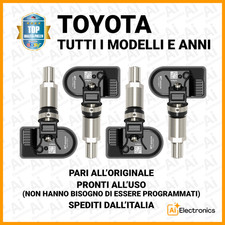 4x SENSORI TPMS TOYOTA YARIS