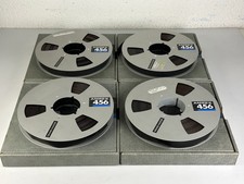 4x Ampex 456 1" bobine /