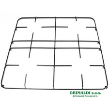 GRIGLIA CUCINA 4 FUOCHI PIANO COTTURA GASFIRE HOOVER NERA LUCIDA 47,8 X 44,5 cm