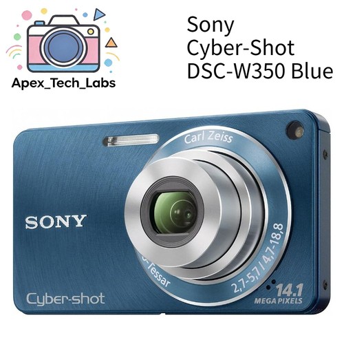 Sony cyber shot dsc - dsc-w350, ccd