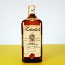 bottiglia scotch whisky ballantines vintage