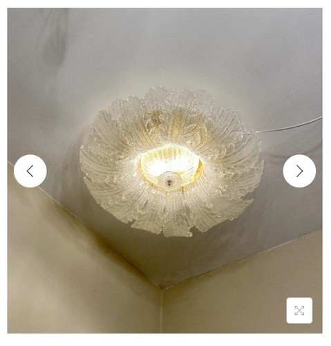 Lampadario vetro murano - vetro, di