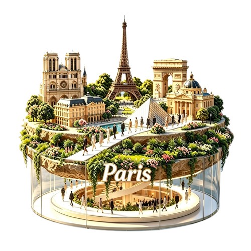 Calamita frigo parigi francia - calamita,