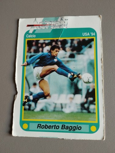 Roberto baggio card - (italia),