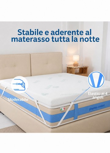 Topper correttore memory - topper, in