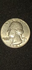 Quarter dollar liberty of