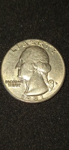 Quarter dollar liberty - , of