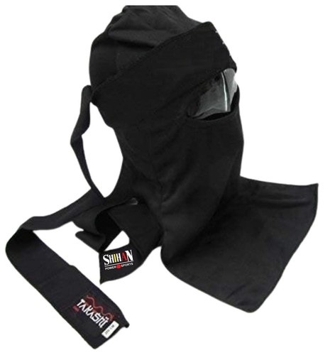 Noir maschera ninja - maschera,