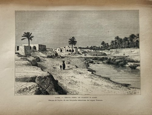 Stampa antica nord africa - -,