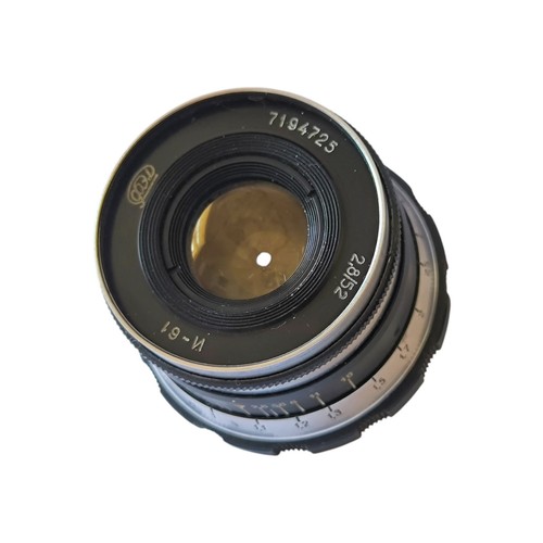 Industar 8 52mm - industar-61, soviet