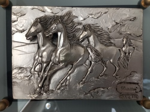 Targa scultura altorilievo