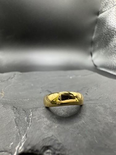 Anello fascia pomellato oro - anello, a