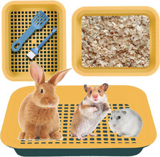 Lettiera per Criceti, Cincillà, Furetti, Porcellini D'India, Lettiera per Gabbia