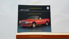 MASERATI Biturbo Spyder 1984 depliant originale FRANCESE French text