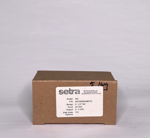 Setra pressione differenziale - setra,