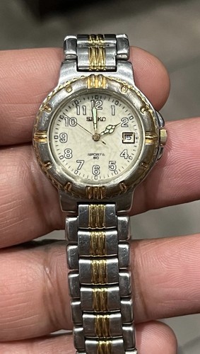 Orologio seiko bicolore - orologio,